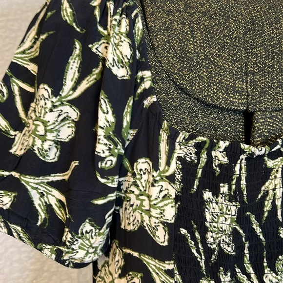 GARANCE PARIS PLUMERIA PRINTED MIDI DRESS MEDIUM - Picture 8 of 16